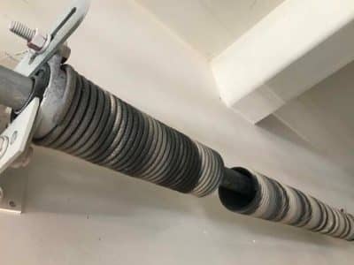 broken torsion spring