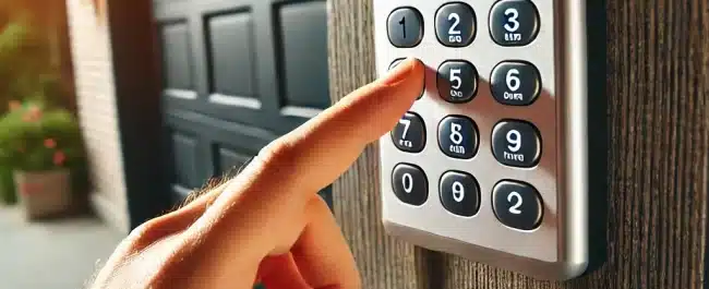 Programming Your Wireless Garage Door Keypad